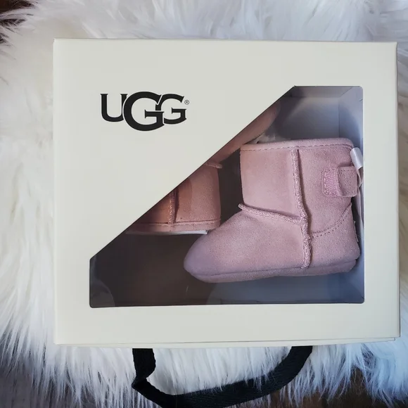 Baby Pink Jesse Bow II infant Uggs Boots in size 0/1 - Picture 7 of 7